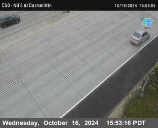 NB 5 at Carmel Mountain Rd.