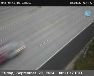 NB 5 at Carmel Mountain Rd.