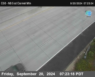 NB 5 at Carmel Mountain Rd.