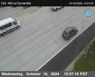 NB 5 at Carmel Mountain Rd.