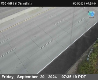 NB 5 at Carmel Mountain Rd.