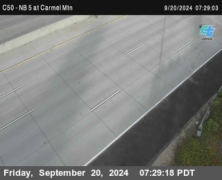 NB 5 at Carmel Mountain Rd.