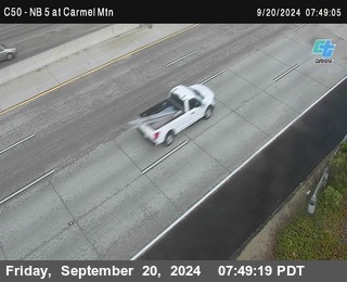 NB 5 at Carmel Mountain Rd.