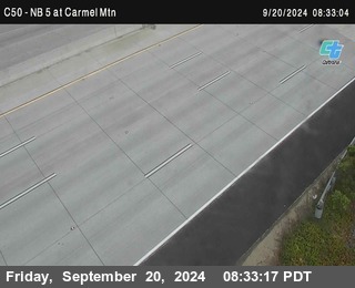 NB 5 at Carmel Mountain Rd.