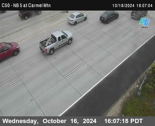 NB 5 at Carmel Mountain Rd.