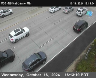 NB 5 at Carmel Mountain Rd.