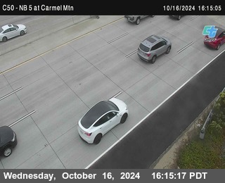 NB 5 at Carmel Mountain Rd.