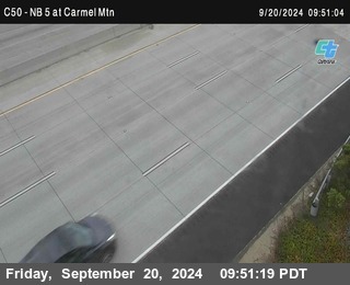 NB 5 at Carmel Mountain Rd.