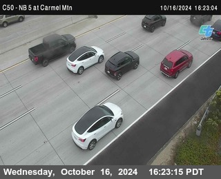 NB 5 at Carmel Mountain Rd.