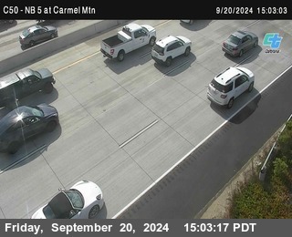 NB 5 at Carmel Mountain Rd.