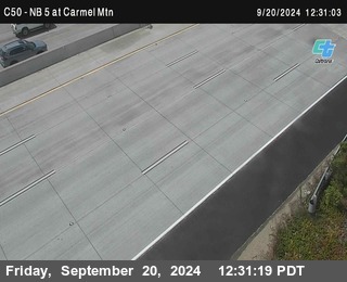 NB 5 at Carmel Mountain Rd.