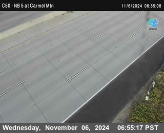 NB 5 at Carmel Mountain Rd.