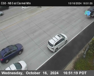 NB 5 at Carmel Mountain Rd.