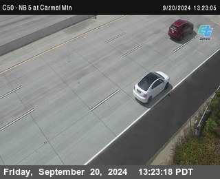 NB 5 at Carmel Mountain Rd.