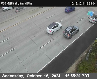 NB 5 at Carmel Mountain Rd.