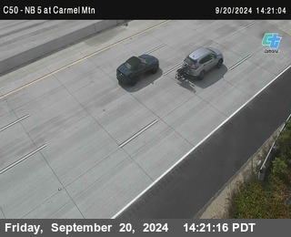 NB 5 at Carmel Mountain Rd.