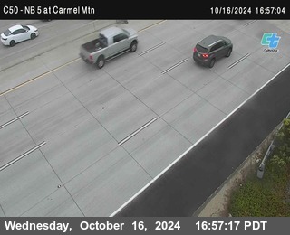 NB 5 at Carmel Mountain Rd.