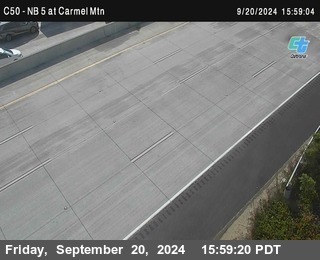 NB 5 at Carmel Mountain Rd.