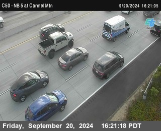 NB 5 at Carmel Mountain Rd.