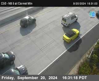 NB 5 at Carmel Mountain Rd.