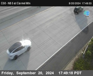 NB 5 at Carmel Mountain Rd.