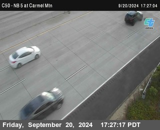 NB 5 at Carmel Mountain Rd.