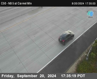 NB 5 at Carmel Mountain Rd.