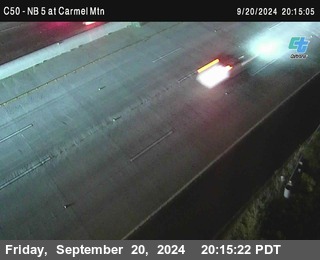 NB 5 at Carmel Mountain Rd.