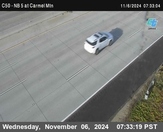 NB 5 at Carmel Mountain Rd.