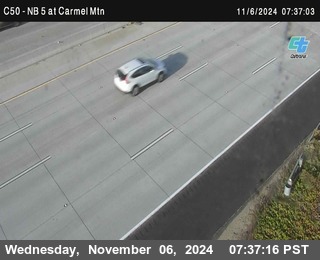 NB 5 at Carmel Mountain Rd.