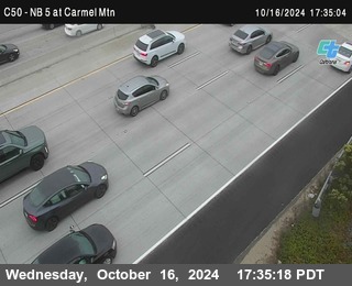 NB 5 at Carmel Mountain Rd.