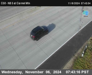 NB 5 at Carmel Mountain Rd.