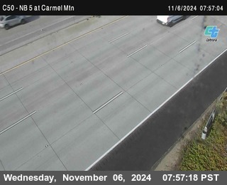 NB 5 at Carmel Mountain Rd.