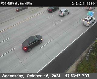 NB 5 at Carmel Mountain Rd.