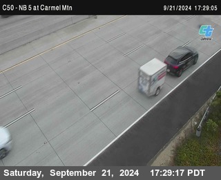 NB 5 at Carmel Mountain Rd.