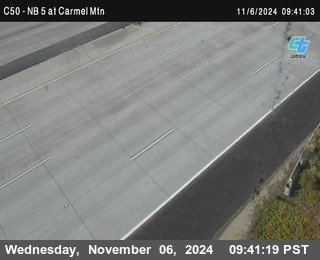 NB 5 at Carmel Mountain Rd.