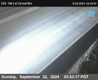 NB 5 at Carmel Mountain Rd.