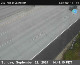 NB 5 at Carmel Mountain Rd.