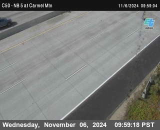 NB 5 at Carmel Mountain Rd.