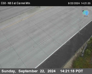 NB 5 at Carmel Mountain Rd.