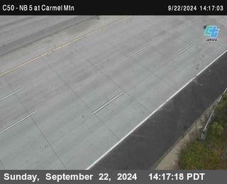 NB 5 at Carmel Mountain Rd.