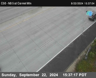 NB 5 at Carmel Mountain Rd.