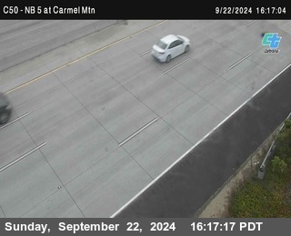 NB 5 at Carmel Mountain Rd.