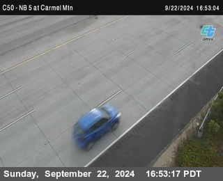 NB 5 at Carmel Mountain Rd.