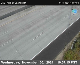 NB 5 at Carmel Mountain Rd.