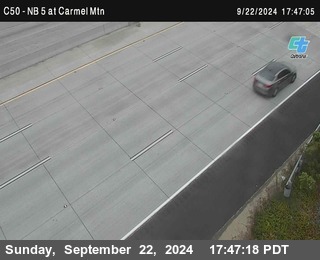 NB 5 at Carmel Mountain Rd.