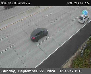 NB 5 at Carmel Mountain Rd.