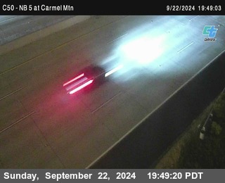 NB 5 at Carmel Mountain Rd.