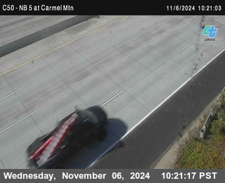 NB 5 at Carmel Mountain Rd.