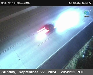 NB 5 at Carmel Mountain Rd.